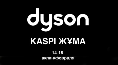 Kaspi Жұма в Dyson Kazakhstan. Рассрочка на всю технику.