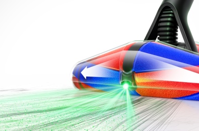 Насадка Fluffycones™  распутывает и удаляет длинные волосы