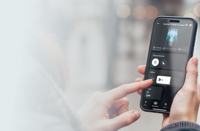 Наслаждайтесь полным контролем качества воздуха в помещении. Где бы ты ни был.