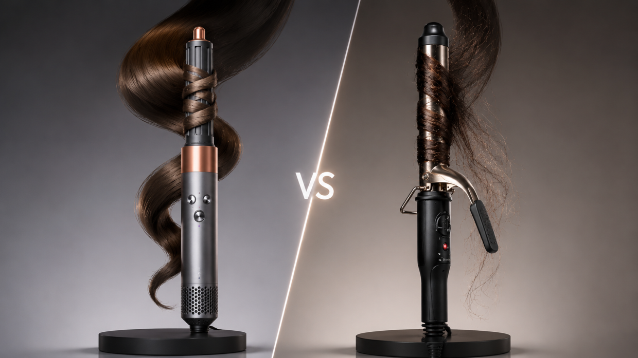 Dyson Airwrap против обычной плойки и фена: что лучше для здоровья волос?