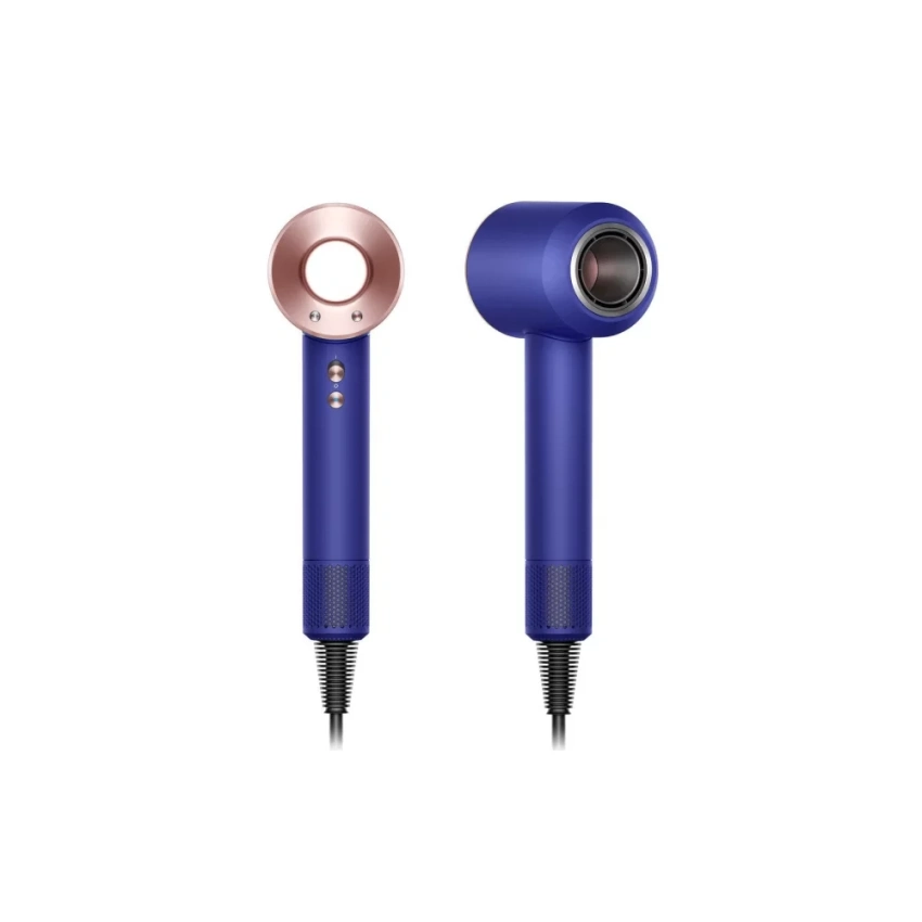 Фен Dyson HD07 Supersonic синий/розовое золото - 2