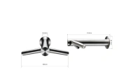 Смеситель c сушилкой Dyson Airblade Wash+Dry WD06 встраиваемый - 5