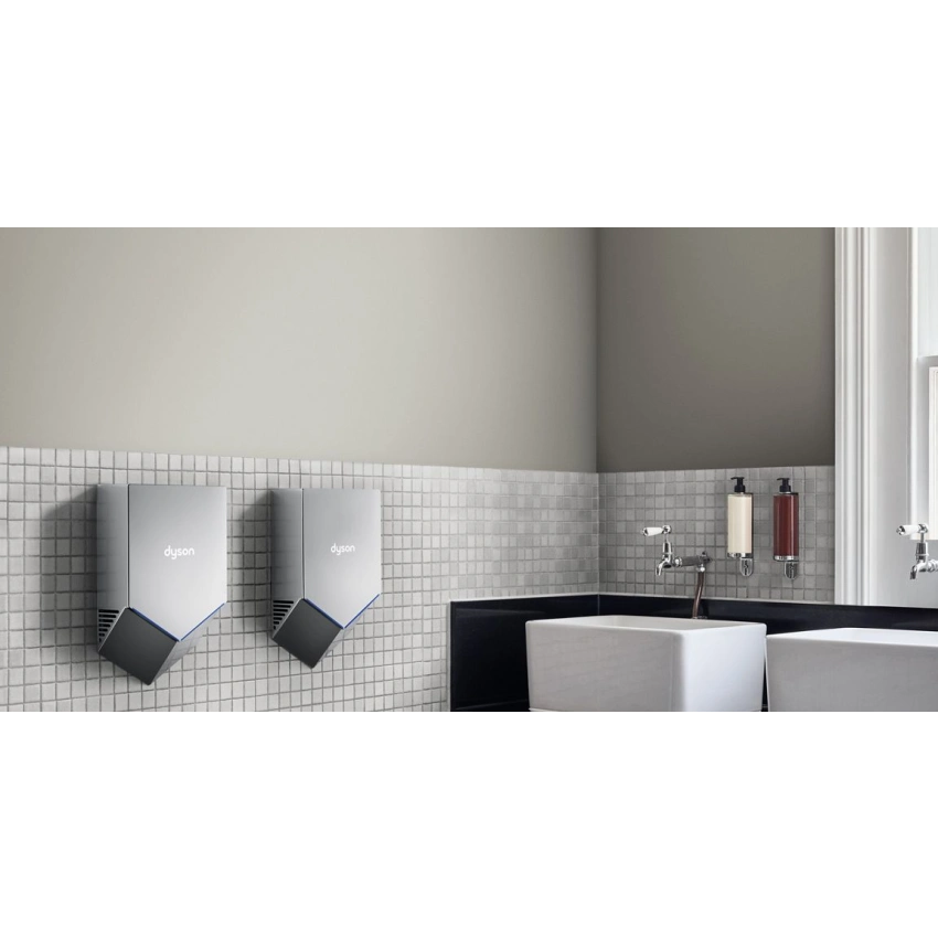 Сушилка для рук Dyson Airblade V HU02 никель - 8