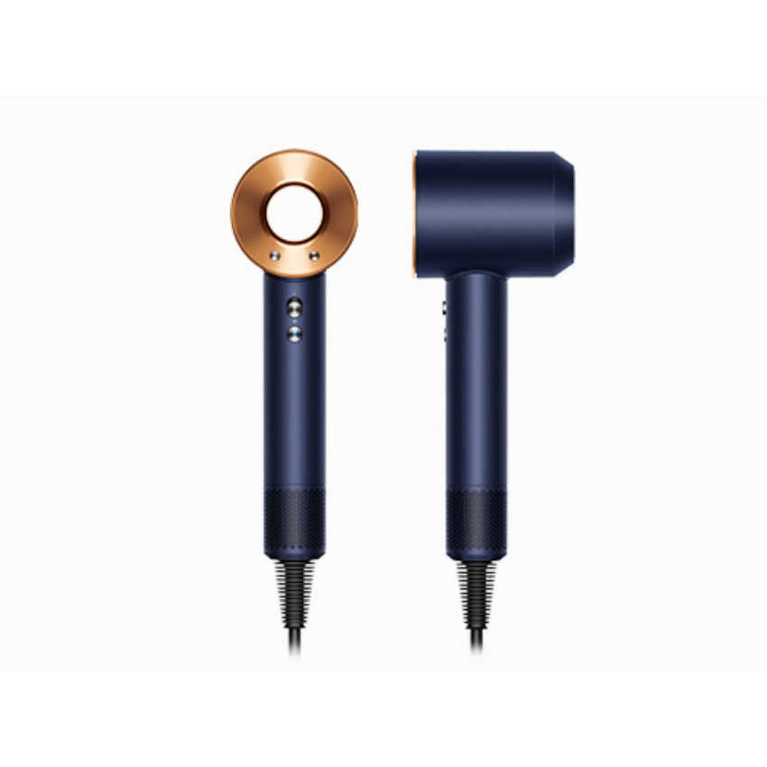 Фен Dyson HD07 Supersonic с чехлом синий/медь - 1