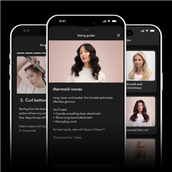 Стайлер Dyson Airwrap id HS08 Straight+Wavy янтарный шелк/розовое шампанское - 3