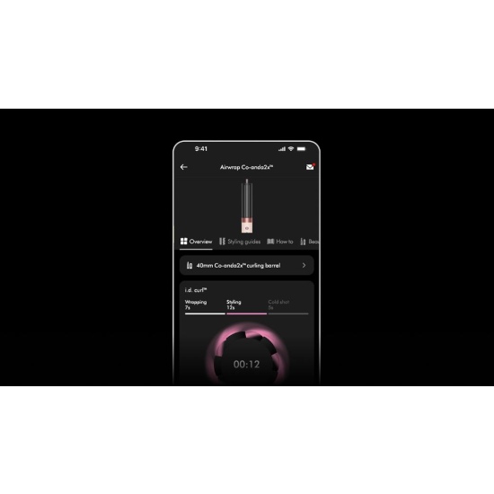 Стайлер Dyson Airwrap Straight+Wavy HS09 Co-anda 2x пурпурная яшма - 6