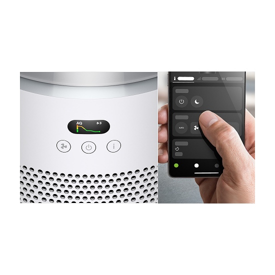 Очиститель воздуха Dyson HushJet Compact HJ10 белый/серебристый - 3