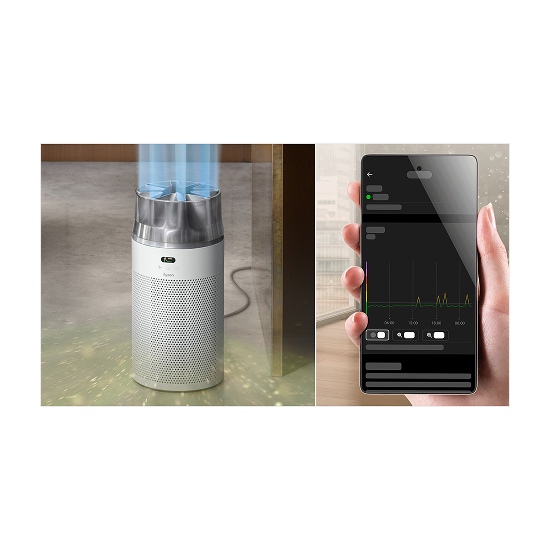 Очиститель воздуха Dyson HushJet Compact HJ10 белый/серебристый - 4