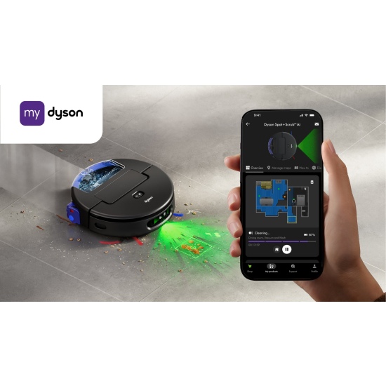 Робот-пылесос Dyson Spot+Scrub AI RB05 с функцией влажной уборки - 7