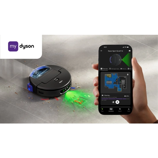 Робот-пылесос Dyson Spot+Scrub AI RB05 с функцией влажной уборки - 7