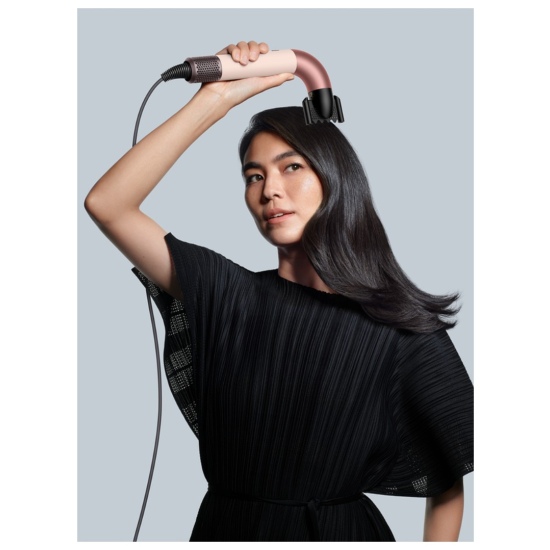 Фен Dyson HD17 Supersonic R Straight+Wavy бархатно‑красный/золото - 4