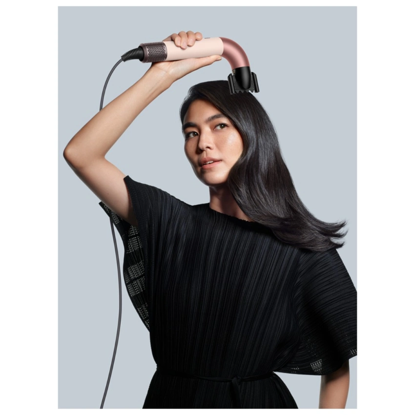 Фен Dyson HD17 Supersonic R Straight+Wavy бархатно‑красный/золото - 4
