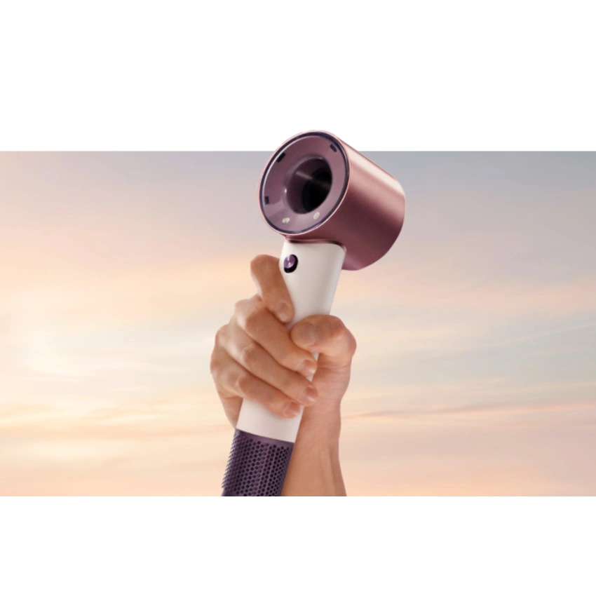 Фен дорожный Dyson HD19 Supersonic керамический розовый/розовое золото - video
