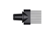 Dyson Supersonic шаш кептіргішке арналған кең тістері бар тарақ саптама, қара - 0