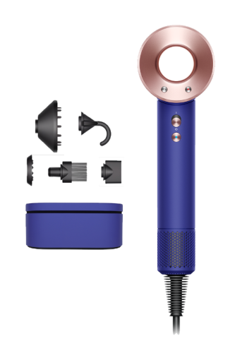 Фен Dyson HD07 Supersonic синий/розовое золото