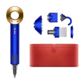 Фен Dyson HD07 Supersonic с чехлом синий/золото - 0