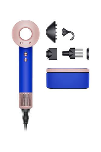 Фен Dyson HD07 Supersonic синий/румянец