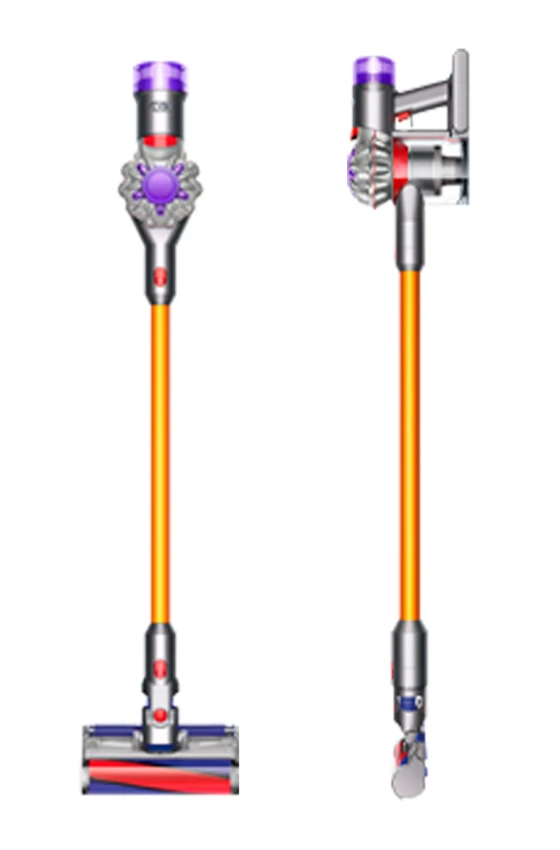 Пылесос вертикальный Dyson V8 SV25 Absolute - video