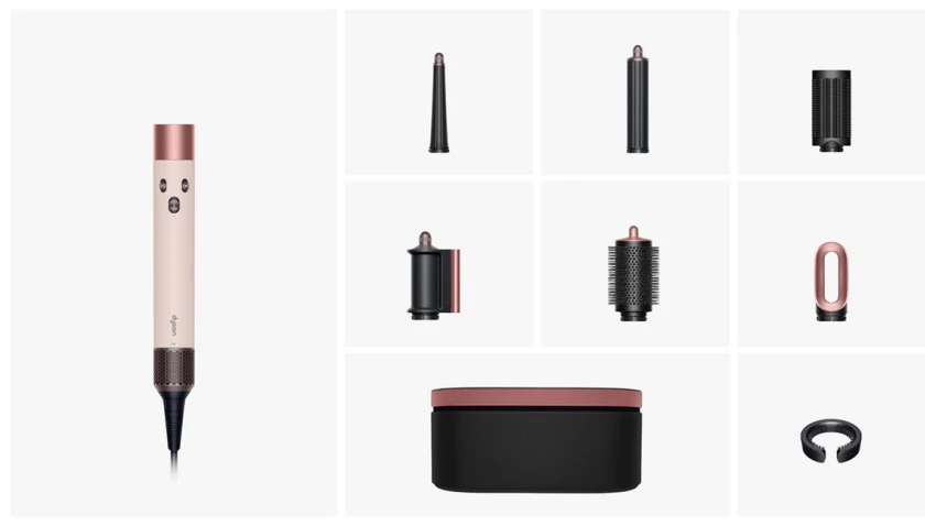 Стайлер Dyson Airwrap id HS08 Straight+Wavy керамический розовый/розовое золото - video