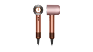 Фен Dyson HD16 Supersonic Nural янтарный шелк/розовое шампанское - video
