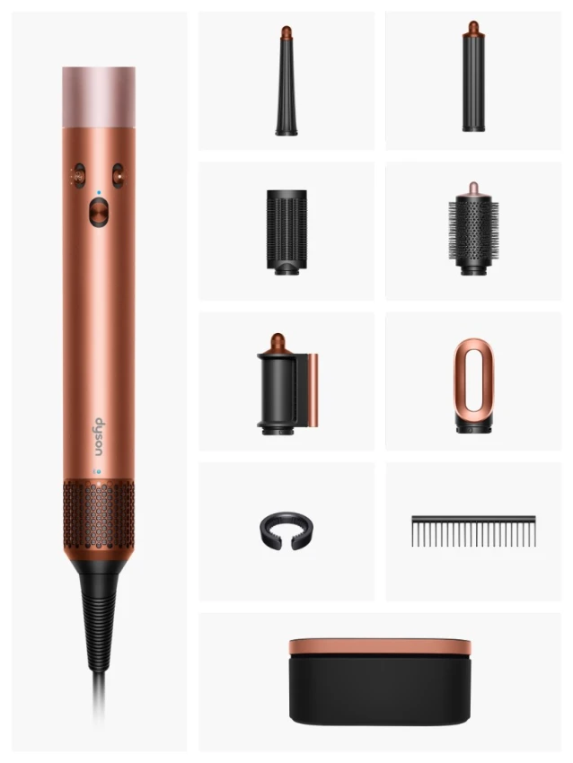 Стайлер Dyson Airwrap id HS08 Straight+Wavy янтарный шелк/розовое шампанское - 2