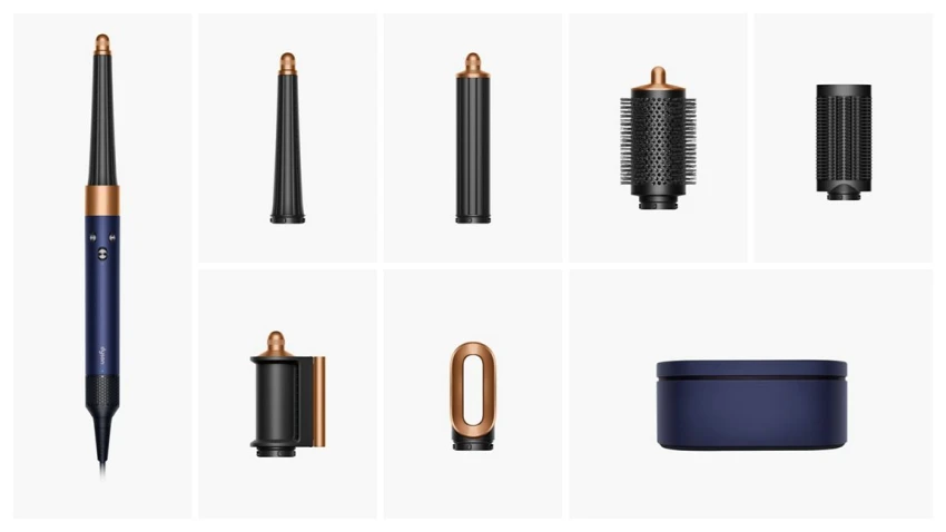 Стайлер Dyson Airwrap id HS08 Straight+Wavy берлинская лазурь/медь - video