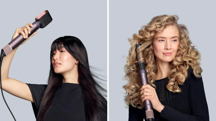 Стайлер Dyson Airwrap Straight+Wavy HS09 Co-anda 2x пурпурная яшма - 4