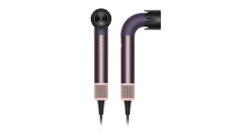 Фен Dyson HD17 Supersonic R Straight+Wavy яшмовая слива - video