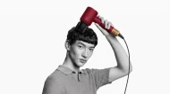 Фен Dyson HD16 Supersonic Nural Straight+Wavy бархатно‑красный/золото - 8