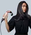 Фен Dyson HD17 Supersonic R Straight+Wavy бархатно‑красный/золото - 4
