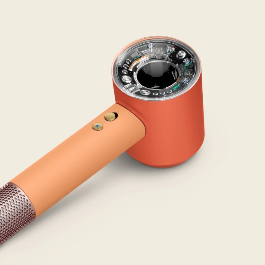 Фен Dyson HD16 Supersonic Nural Straight+Wavy керамический абрикос/топаз - 2