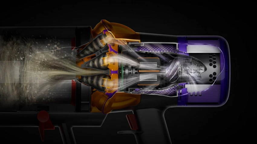 Пылесос вертикальный Dyson V15 SV47 Detect Absolute - 7