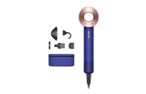 Фен Dyson HD07 Supersonic синий/розовое золото