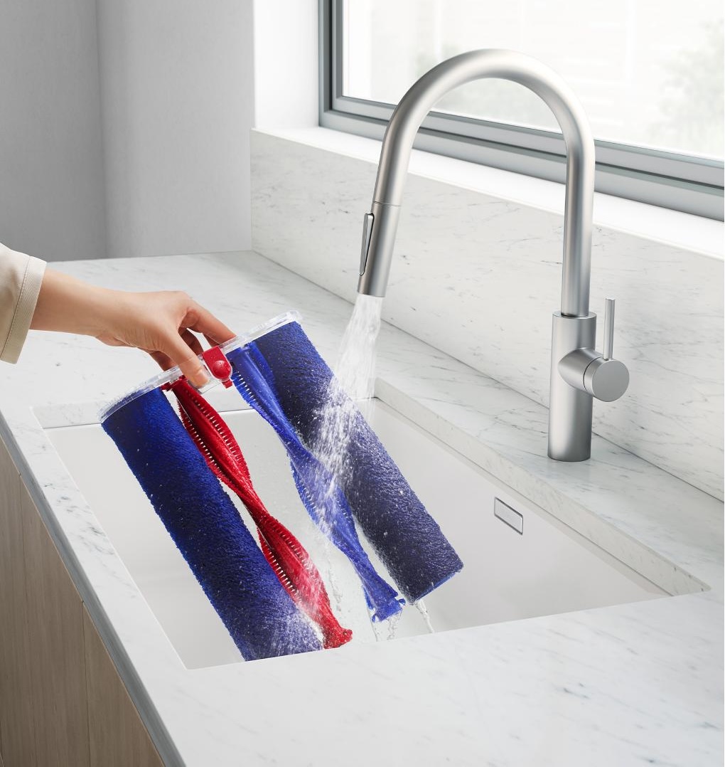 Dyson WashG1™ жуғыш шаңсорғышыңыздың оңтайлы өнімділігін қамтамасыз ету үшін күтім жасау. 