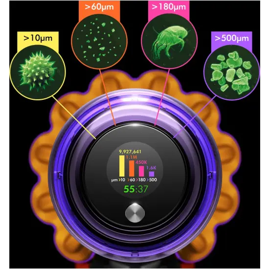 Dyson V12 Detect Slim Absolute сымсыз шаңсорғышы - 11
