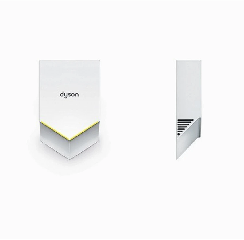 Dyson Airblade V HU02 қол кептіргіші (ақ) - video