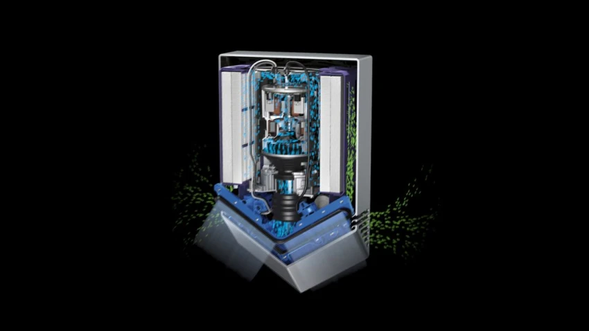 Dyson Airblade V HU02 қол кептіргіші (ақ) - 7