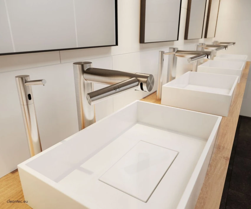 Dyson Airblade Wash+Dry WD05 қол кептіргіші (жоғары) - 3