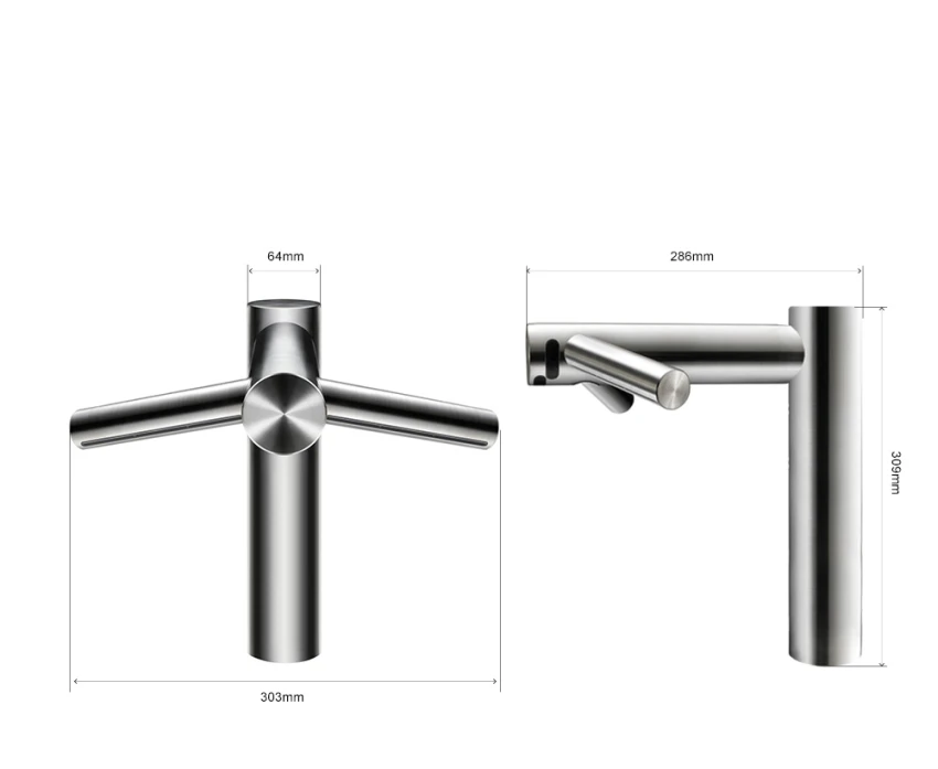 Dyson Airblade Wash+Dry WD05 қол кептіргіші (жоғары) - 1