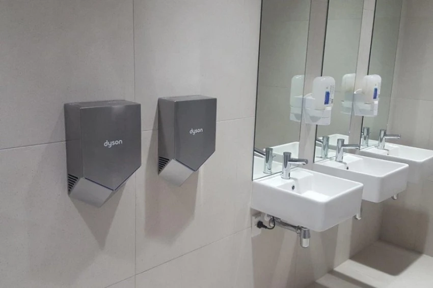 Dyson Airblade V HU02 никель түсті қол кептіргіші - 7