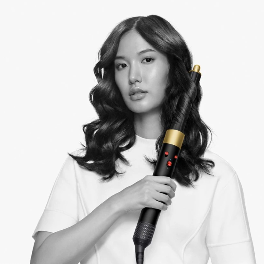 Dyson Airwrap™ ұзын шаштың әртүріне арналған стайлер, қара оникс/алтын - 3