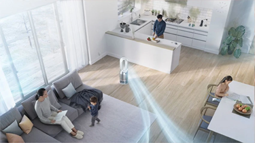 Ылғалдатқыш - ауа тазартқыш Dyson Humidify+Cool PH2 De-NOx PH05 - 4