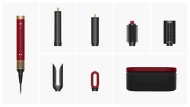 Dyson Airwrap Co-anda2x™ стайлері — Straight+Wavy Red Velvet/Gold - video