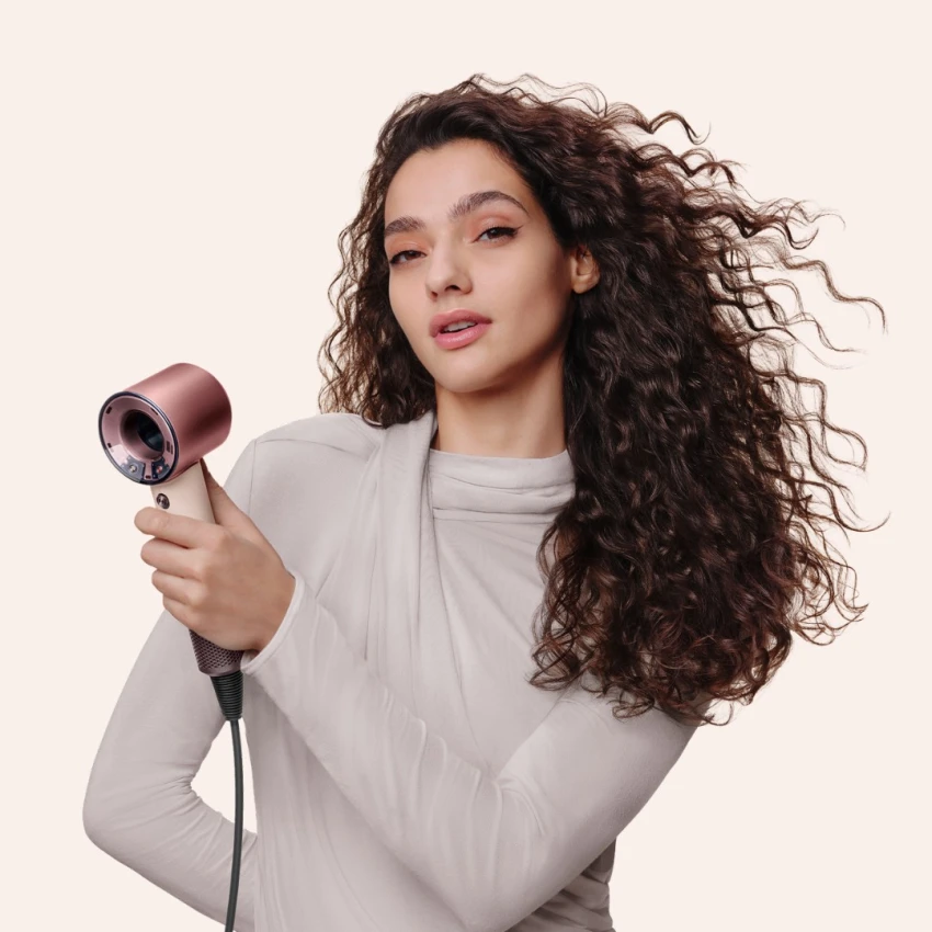 Dyson HD19 Supersonic жолға арналған фені, керамикалық қызғылт / қызғылт алтын түсті - 3