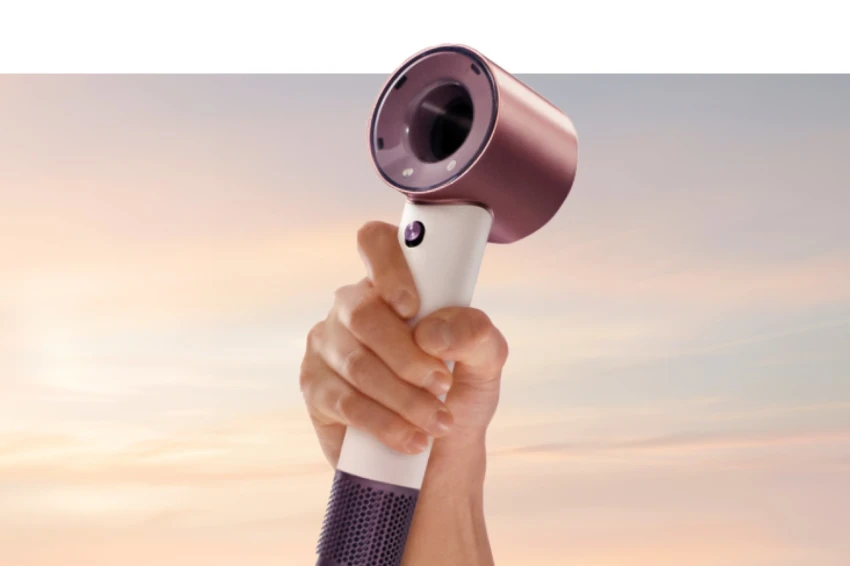 Dyson HD19 Supersonic жолға арналған фені, керамикалық қызғылт / қызғылт алтын түсті - video