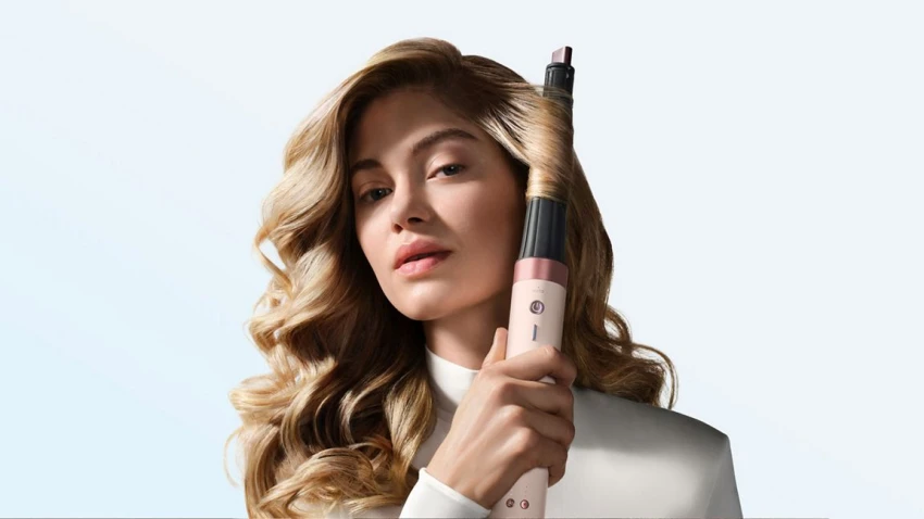 Dyson Airwrap Straight+Wavy HS09 Co-anda2x керамикалық қызғылт/қызғылт алтын стайлері - 2