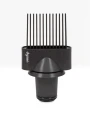 Dyson Supersonic шаш кептіргішке арналған кең тістері бар тарақ саптама, қара - 3