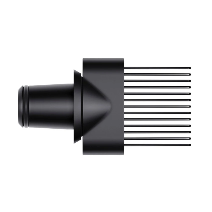 Dyson Supersonic шаш кептіргішке арналған кең тістері бар тарақ саптама, қара - 0