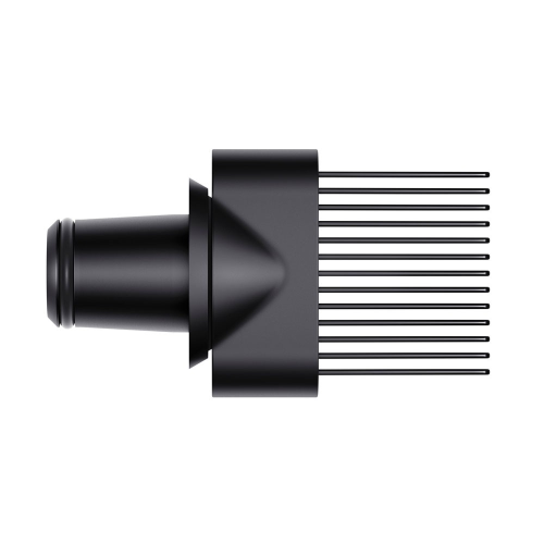 Dyson Supersonic шаш кептіргішке арналған кең тістері бар тарақ саптама, қара